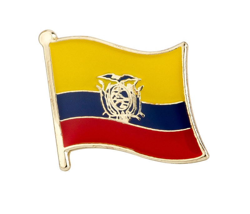 Ecuador Flag Tie Tack