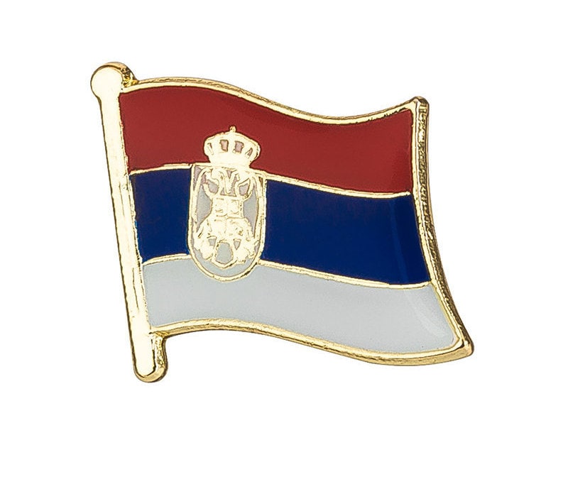 Enamel pin badge football club FC RADNICKI Pirot Serbia Yugoslavia soccer