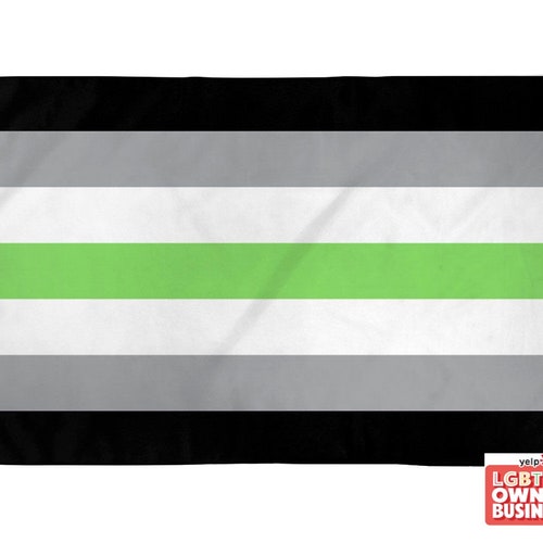 Agender Flag 3x5ft Poly Waterproof Indoor Outdoor Flag Etsy