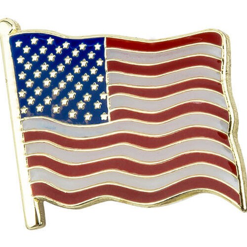 United States Flag Lapel Pin 3/4 X 5/8 19mm X - Etsy