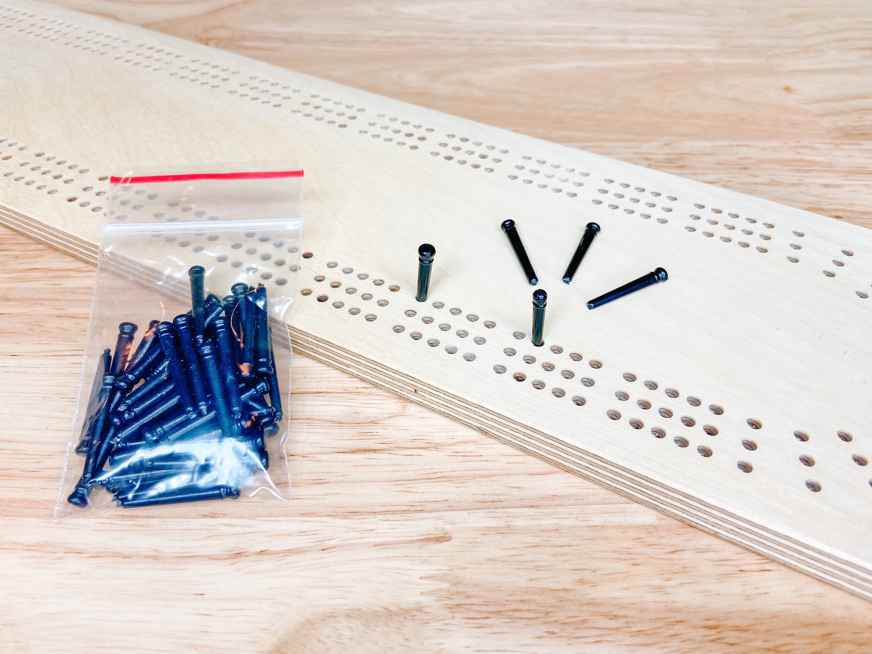 Black Cribbage Pegs bulk Pack of 50 Etsy