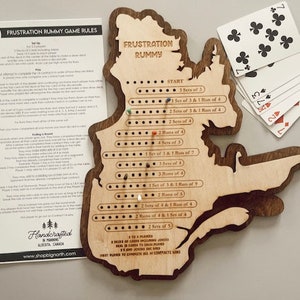 Le Québec façonne la planche de rami frustration avec des chevilles fabriquées en Alberta, Canada