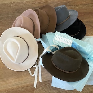 Ladies Wool Felt Hat
