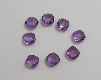 8 Pieces Lot of Natural Amethyst