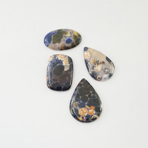 4 Pcs Lot of Cobra Jasper Cabochon Color Enhanced