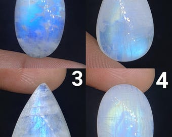 Rainbow Moonstone Cabochon
