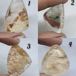 Lodolite Garden Quartz Cabochon