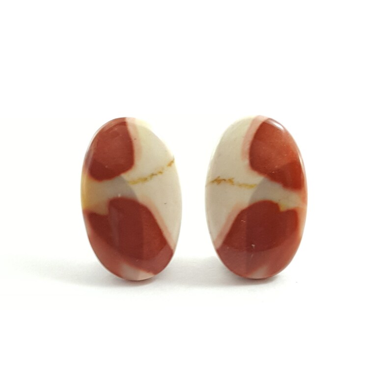 Mookaite Jasper Pair Cabochon