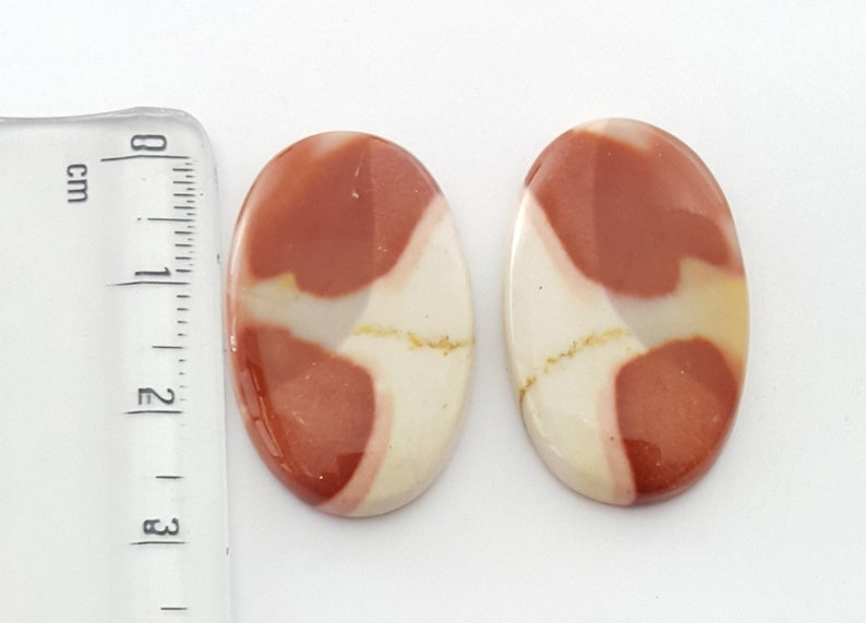 Mookaite Jasper Pair Cabochon