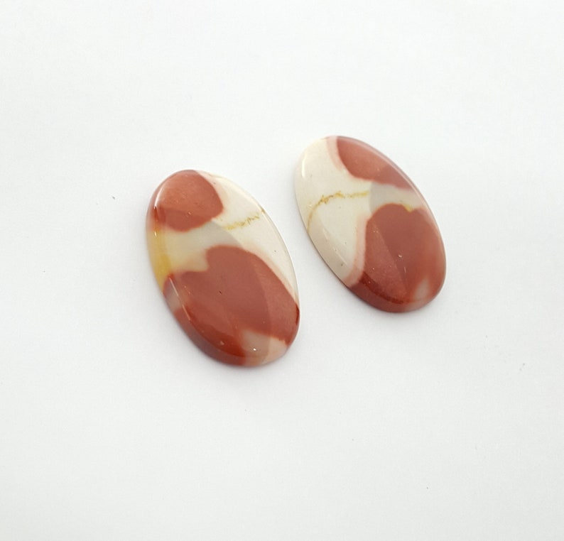 Mookaite Jasper Pair Cabochon