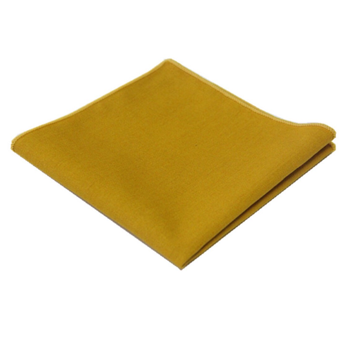 Mustard Yellow Linen Pocket Square.mens Pocket Square.wedding Etsy