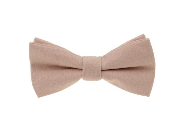 Light peach bow tie deals