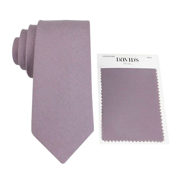 Lavender Haze Wool Ties. Mens lavenderhaze Tie. Dusty Purple Wedding Tie. David's Bridal Lavender Haze Dress Color. Dusk Color Necktie