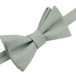 Dusty Sage Bow Ties. Dusty Sage Green Bow Ties. Dusty Mint Bowtie. Dusty Sage Bow Ties for Wedding. Dusty Sage Bowtie for Men and Kid