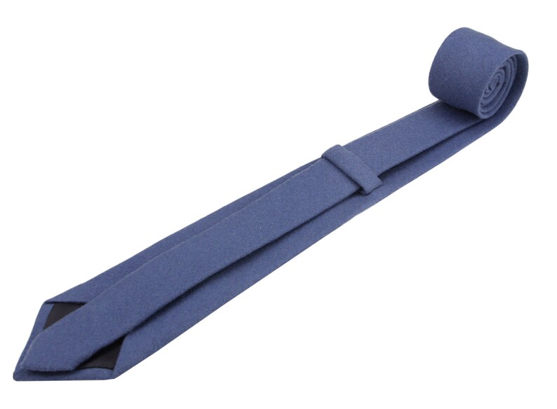 mens steel blue ties