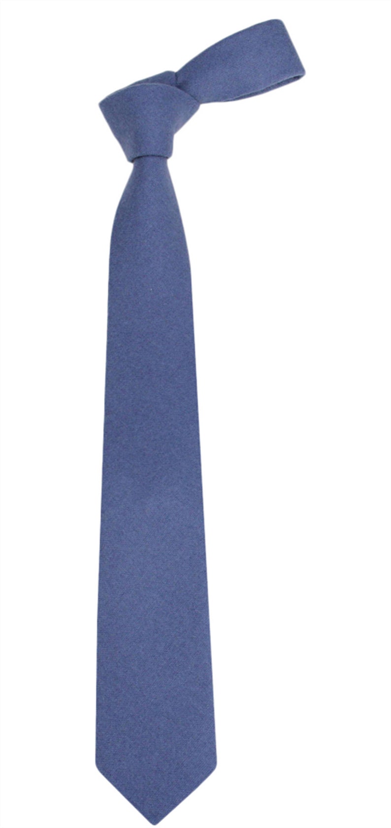 mens steel blue ties