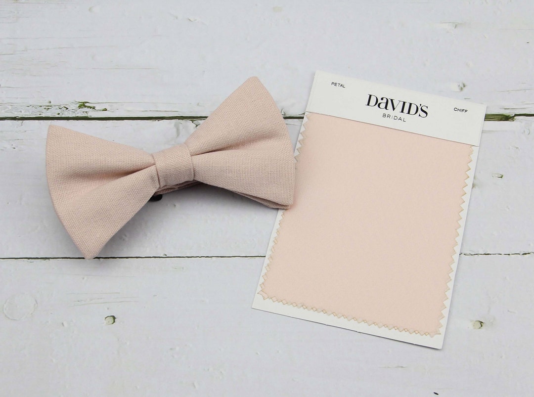 petal color bow tie