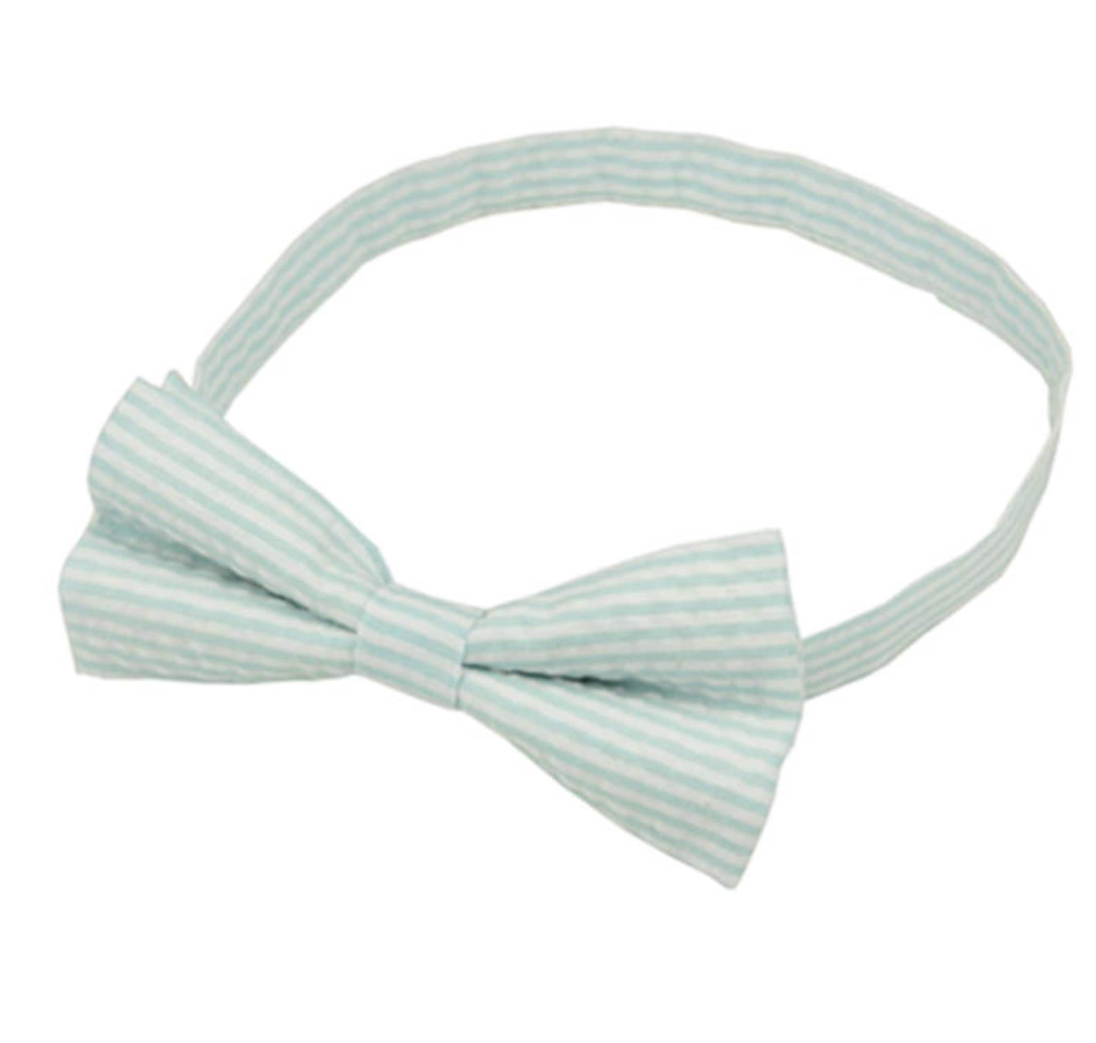 seersucker bowtie