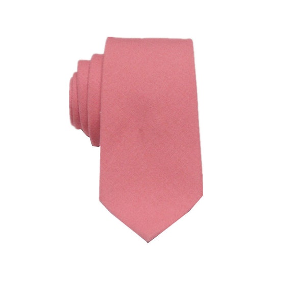 mens ties coral color