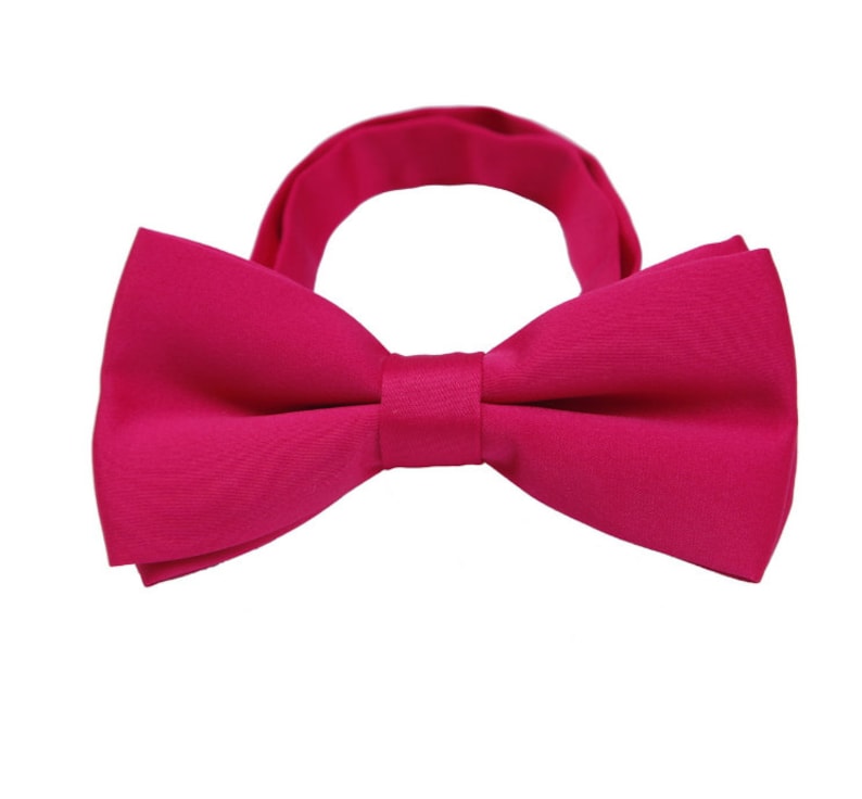 Neon Pink Bow Ties.neon Pink Wedding Bow Tie.mens Etsy Canada