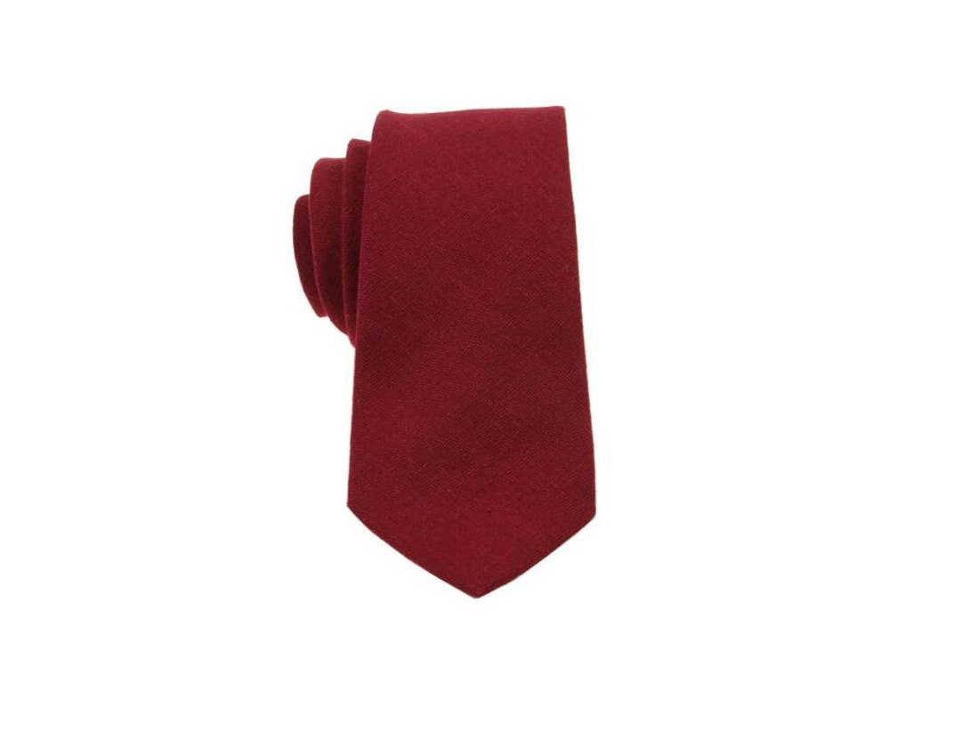 burgundy and grey ties