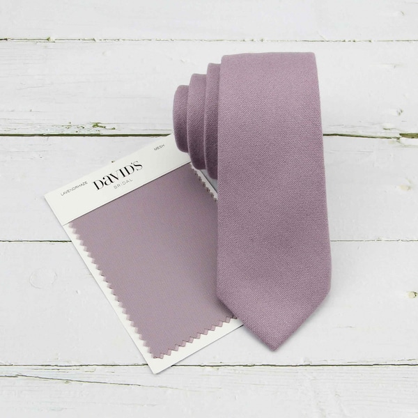 dusty lavender tie