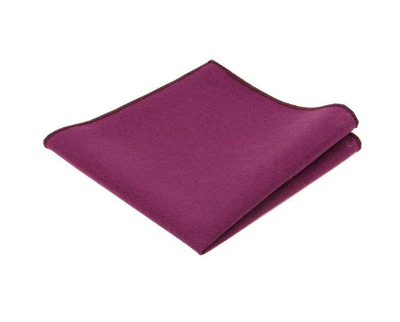 Plum sale pocket square