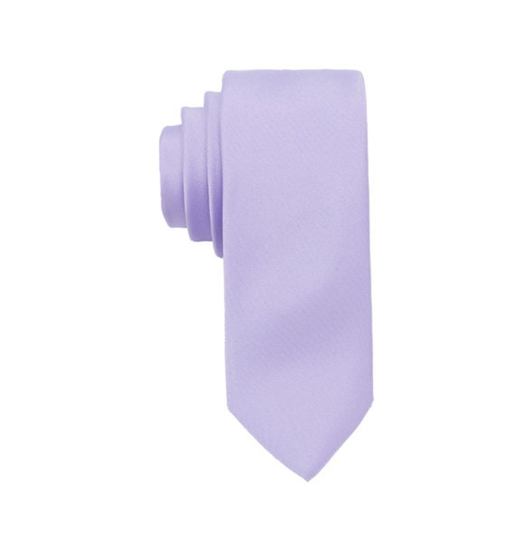 Lavender Ties. Lavender Silk Neckties for Men. Solid Slim Etsy