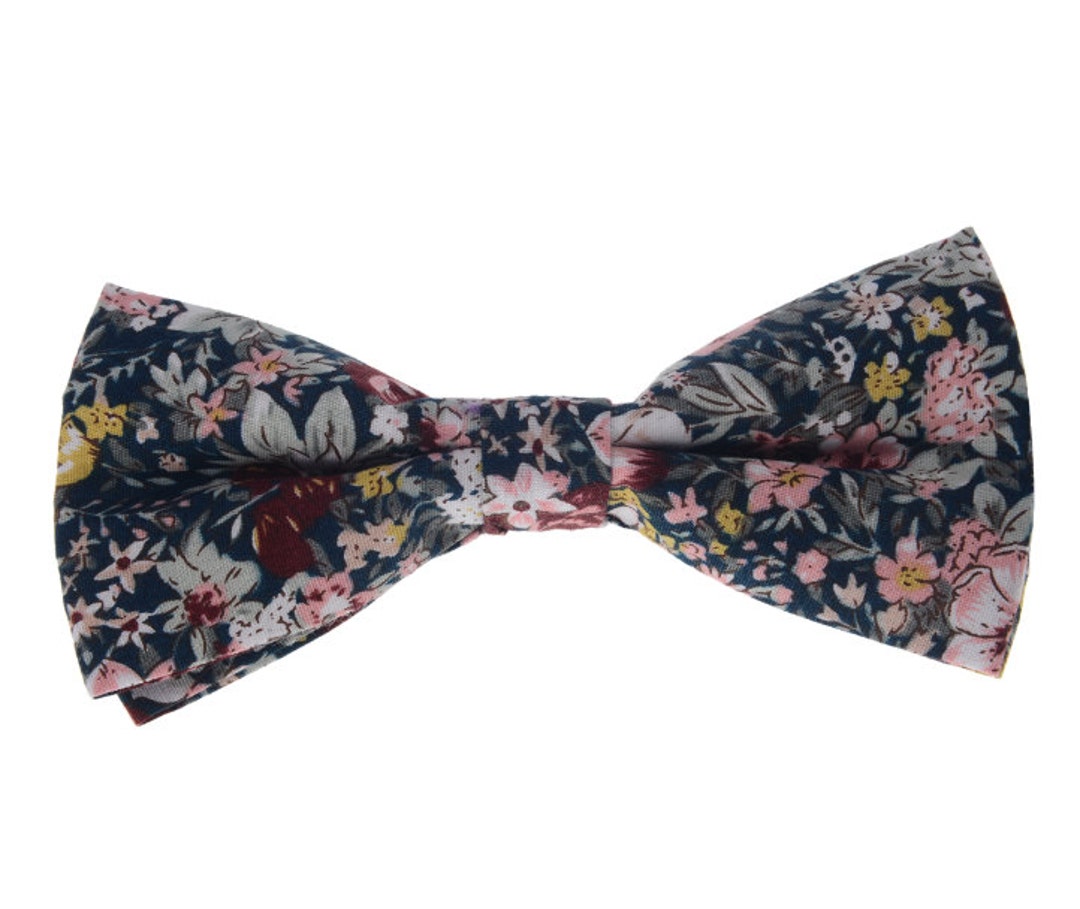 Wedding Bowtie.floral Bowtie.mens Bow Ties.wedding Gifts.bow - Etsy