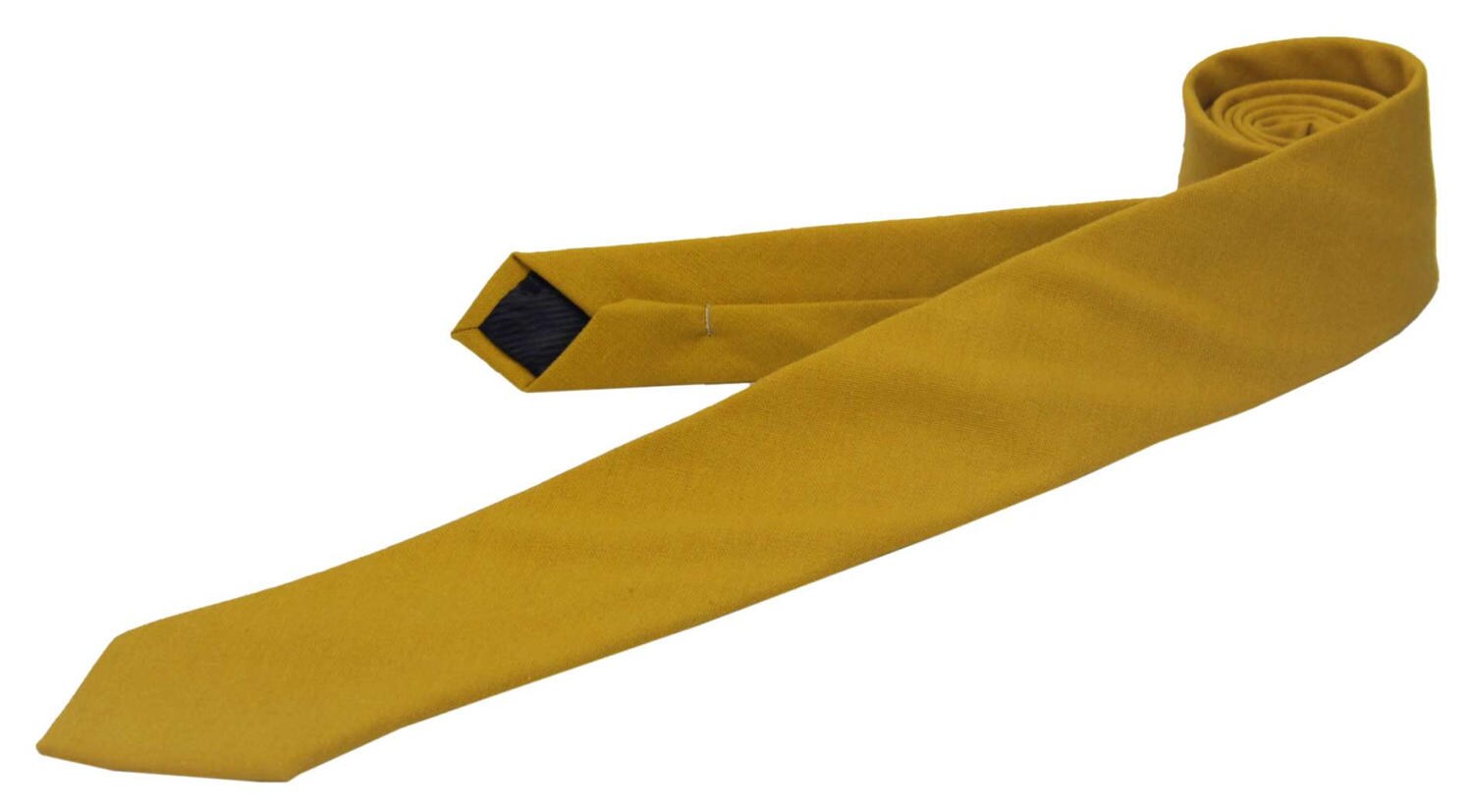 Mustard Yellow Ties. Mustard Neckties for Men. Golden Yellow Etsy