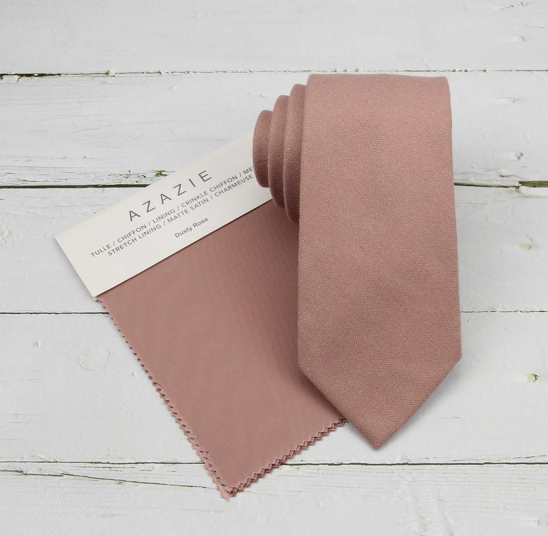 Dusty Rose Wool Ties. Mens Dusty Rose Tie. Light Pink Wedding Tie ...