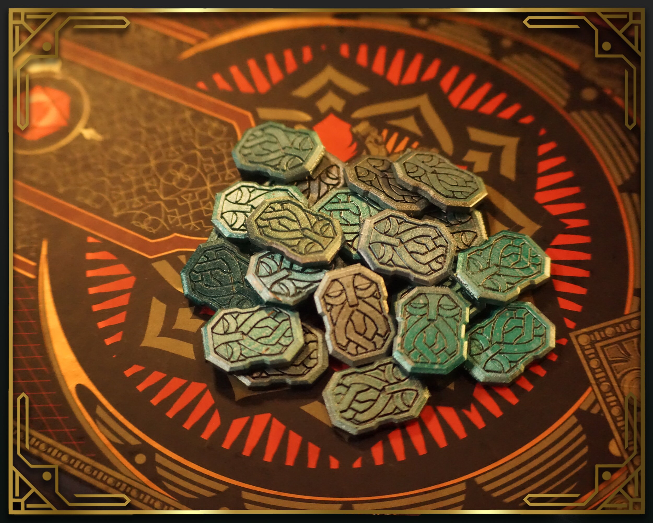 Adamantium Coins Board Game Coins for D&D and Other Rpgs Etsy