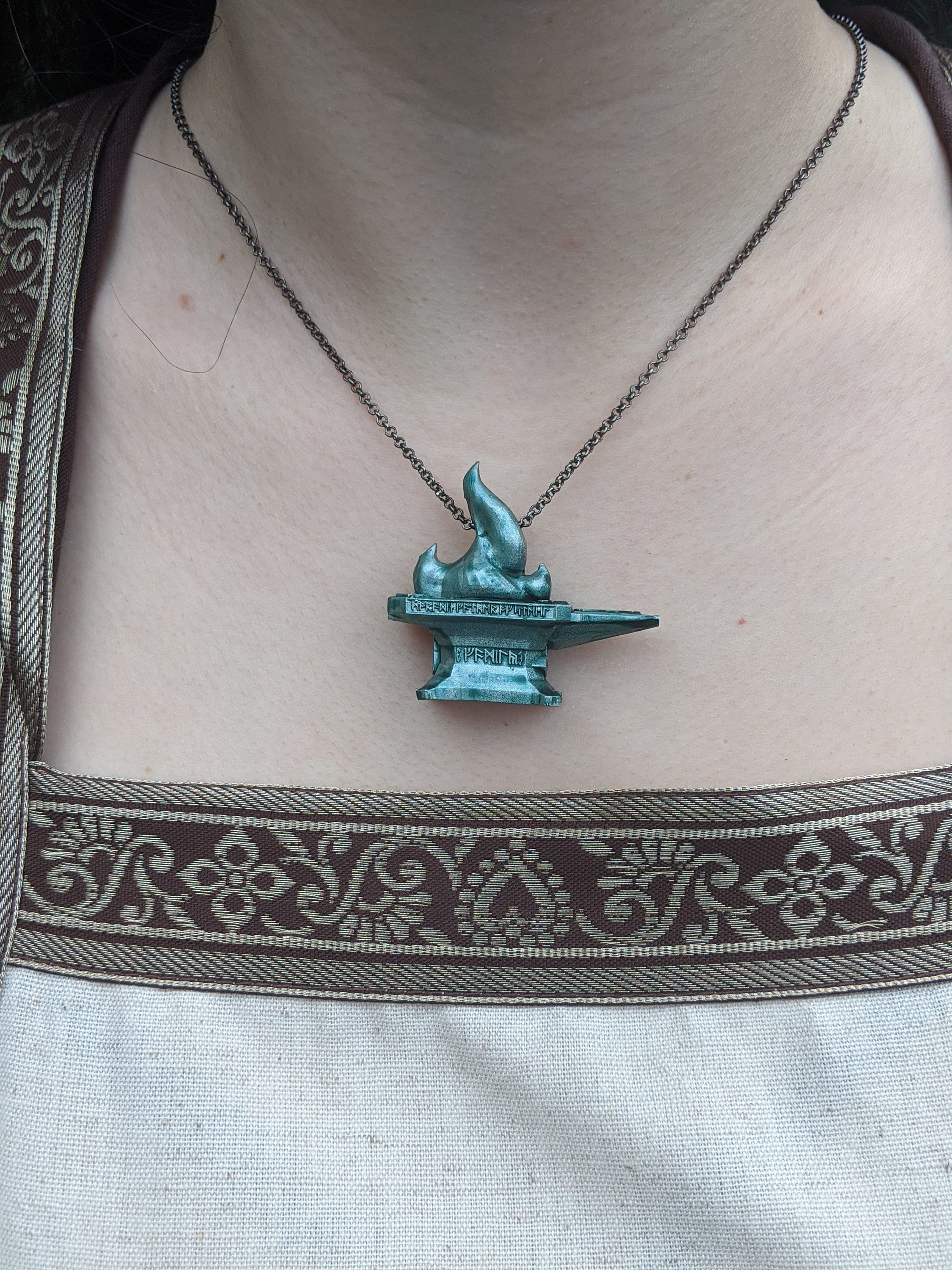 Symbol of Moradin the Allhammer Cosplay accessory and DnD Etsy