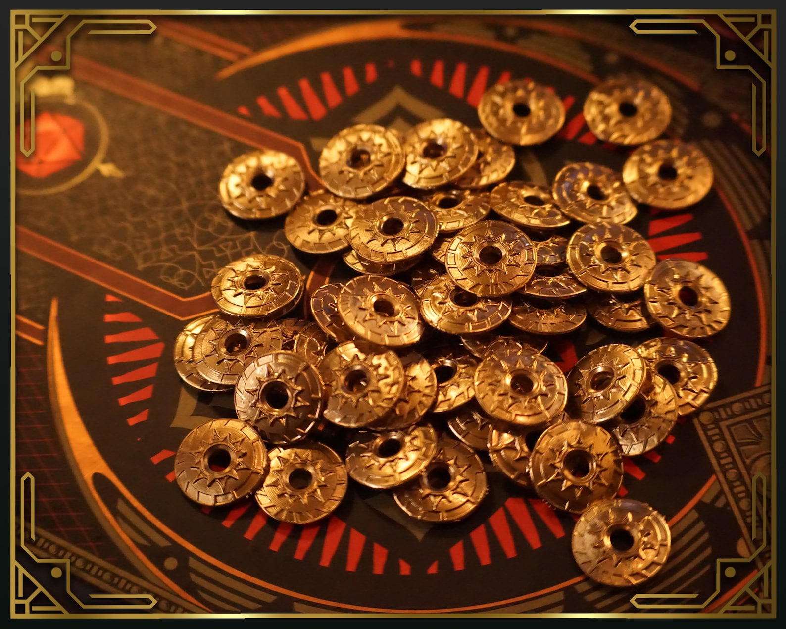 Gold Coins Board Game Coins for D&D and Other Rpgs Etsy