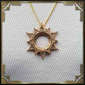 USA - Symbol of Pelor, the Dawnfather - Cosplay accessory and DnD jewelry