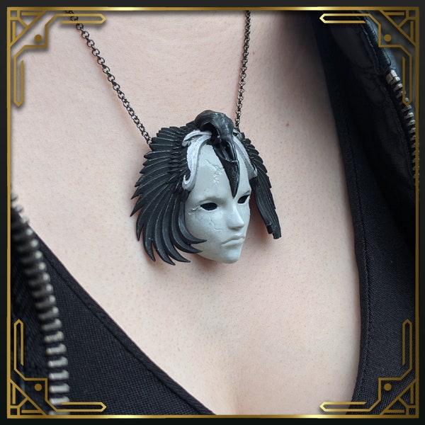 USA - Symbol of the Raven Queen, The Matron of Ravens - Cosplay accessory and DnD jewelry