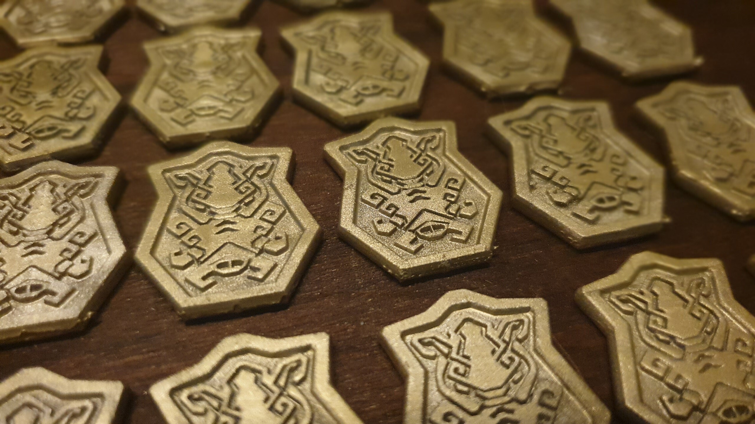 Electrum coins Board Game Coins for D&D and other RPGs Etsy