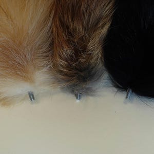 Anschraubbare Fuchsschwänze (M6-Schraube)