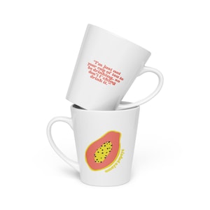 Amaya Papaya Quote Mug – Love Island Inspired Coffee Cup