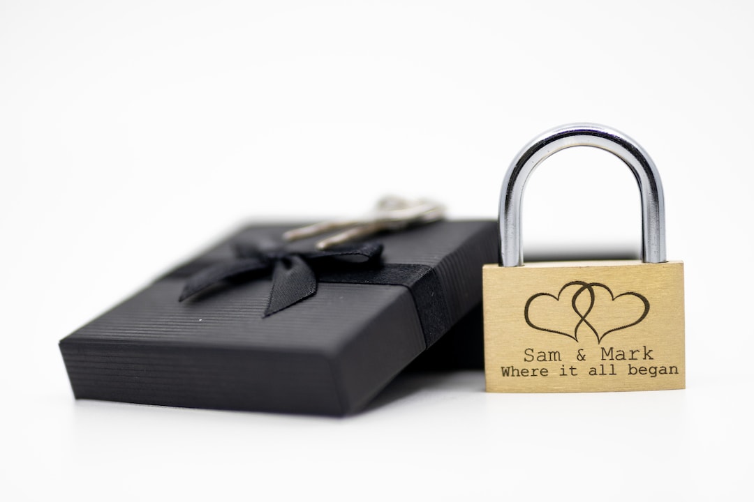 Engraved Padlock 23 Styles BOLD PERMANENT ENGRAVING Black Etsy