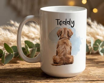 Personalised Dog Mug | Any Breed, Name & Quote | Large 15oz Pet Gift