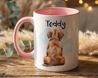 Personalised Dog Breed Mug | Custom Name & Message | Pet Lover Gift