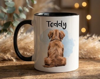 Personalised Dog Breed Mug | Custom Name & Message | Pet Lover Gift