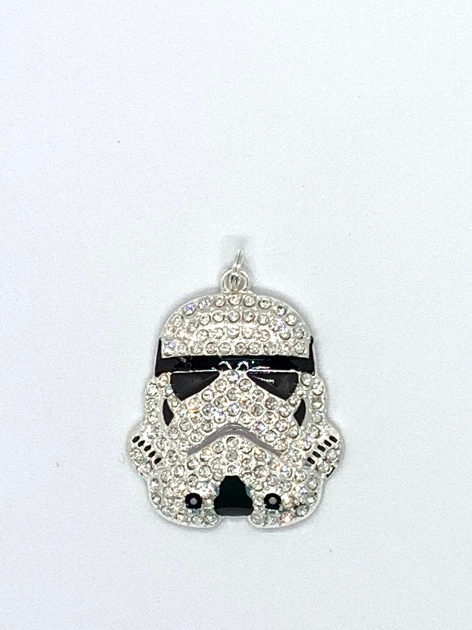 rhinestone stormtrooper helmet
