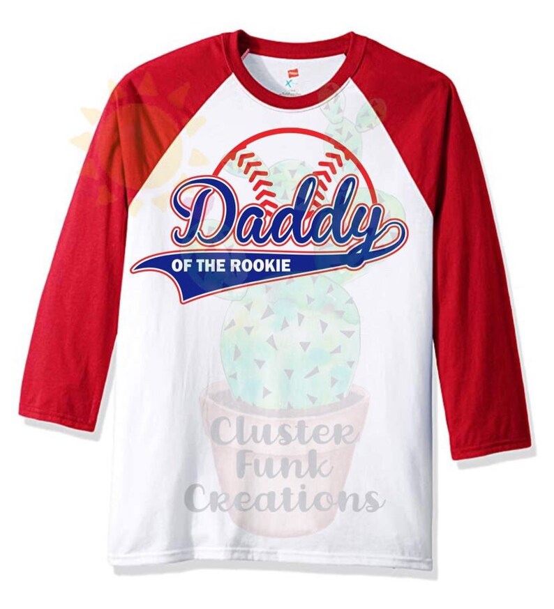First Birthday Rookie Entire Family Baseball Shirt SVG bundle