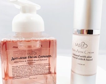 Anti-Acne Set (Cleanser & Cream)