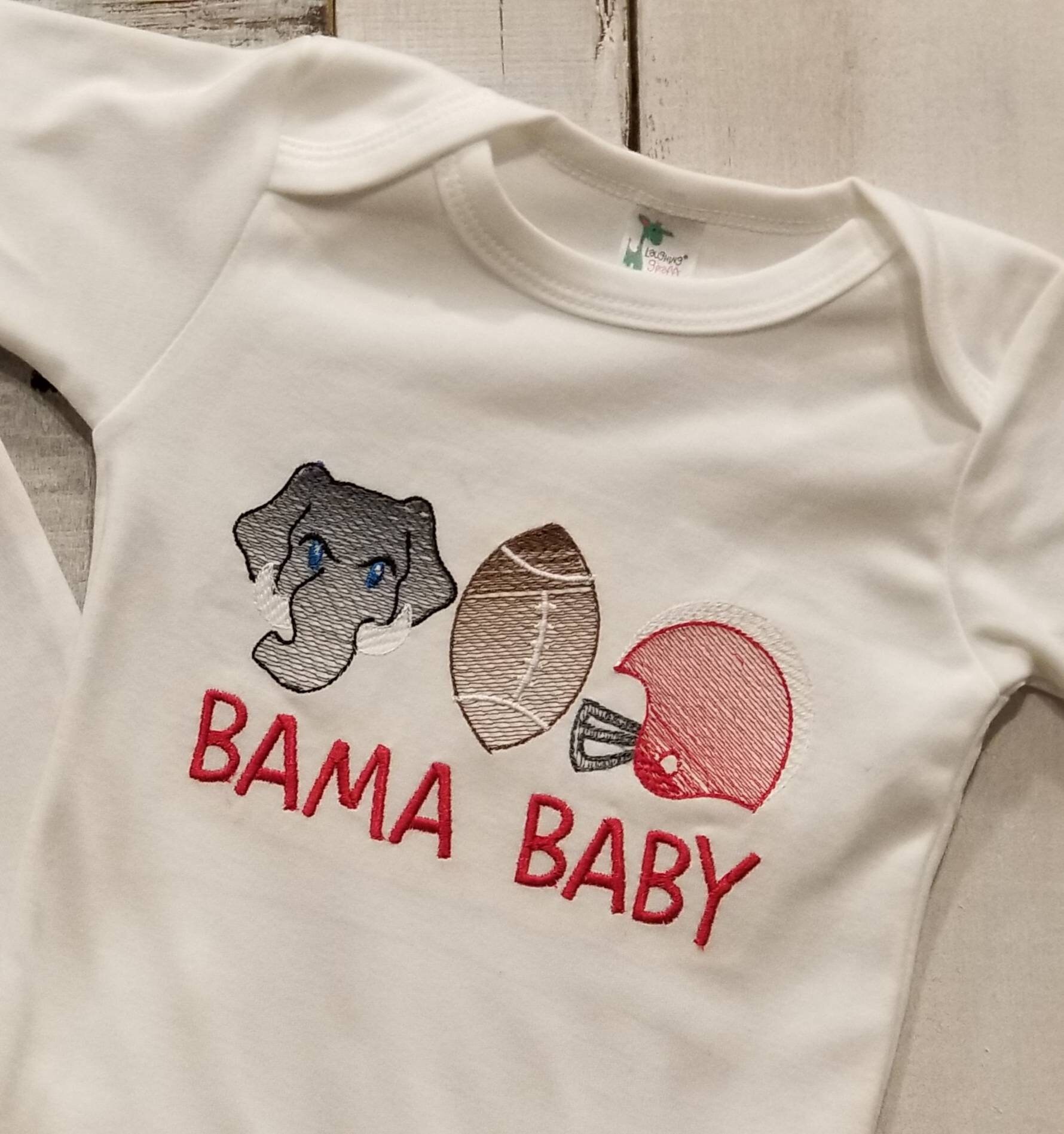 Alabama baby bodysuit - bama baby - Thumbnail 2