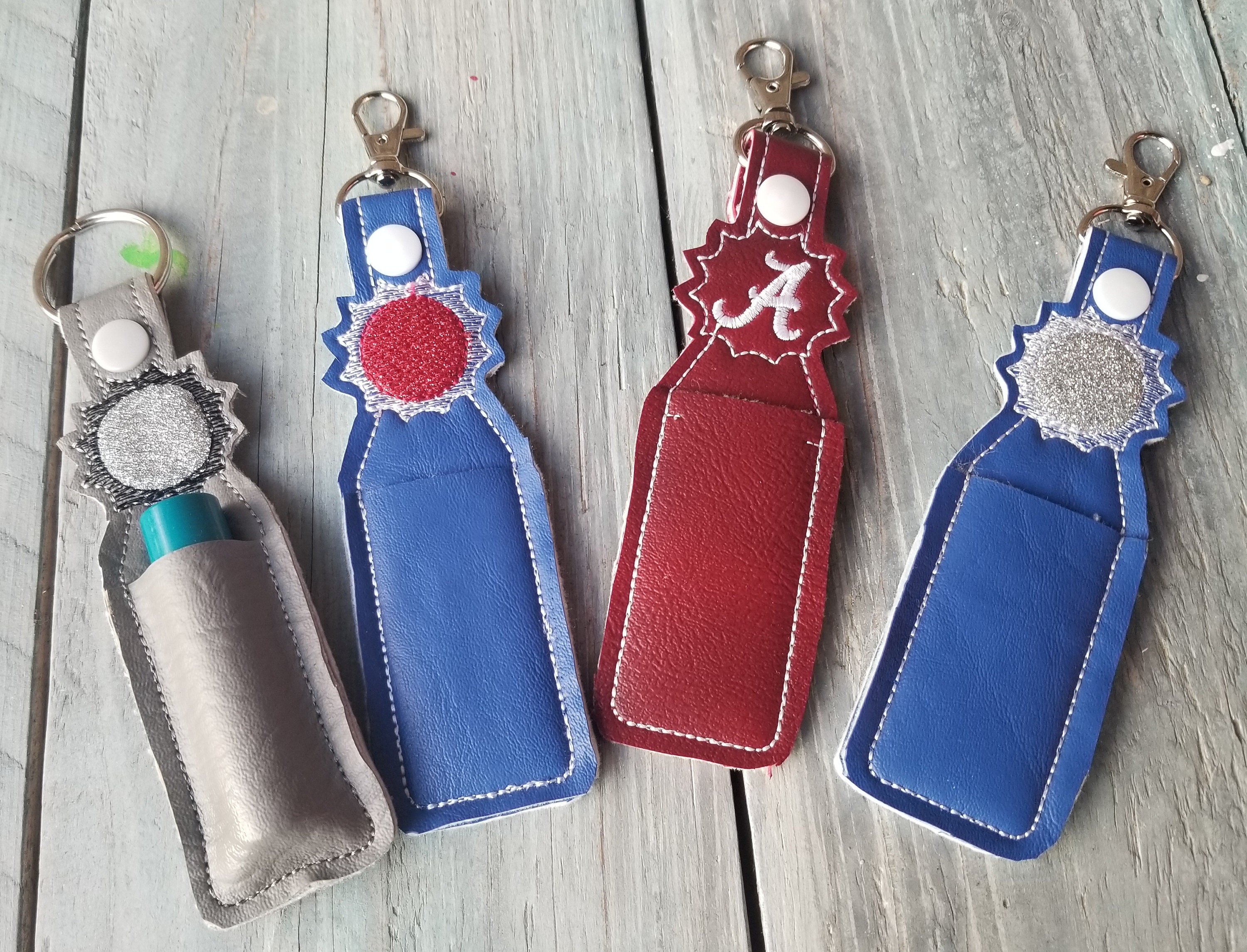 Chapstick Holder - Key Chain - Swivel Clip - Lip Balm Holder - Image 1