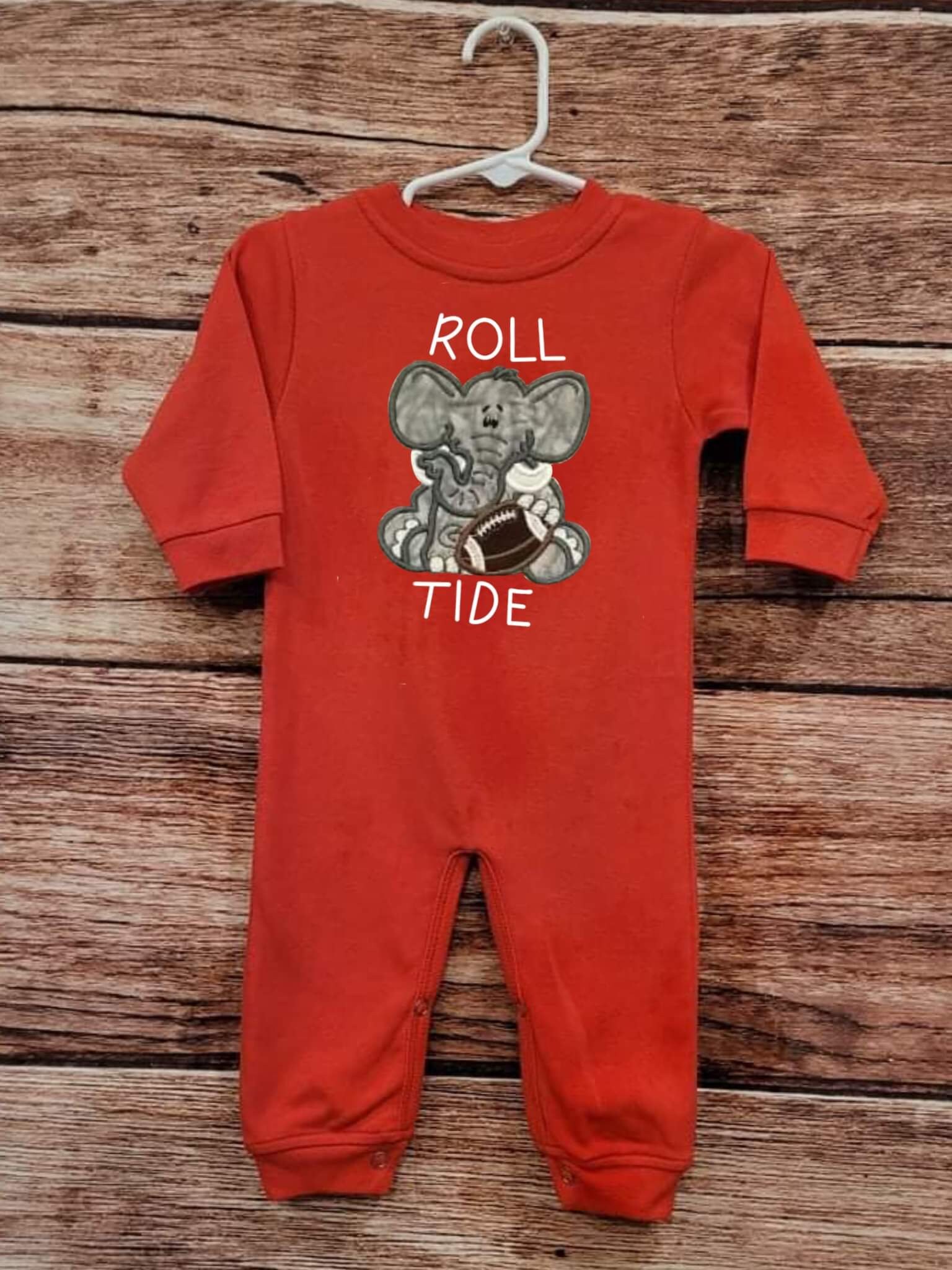 Boy's Football Elephant Romper