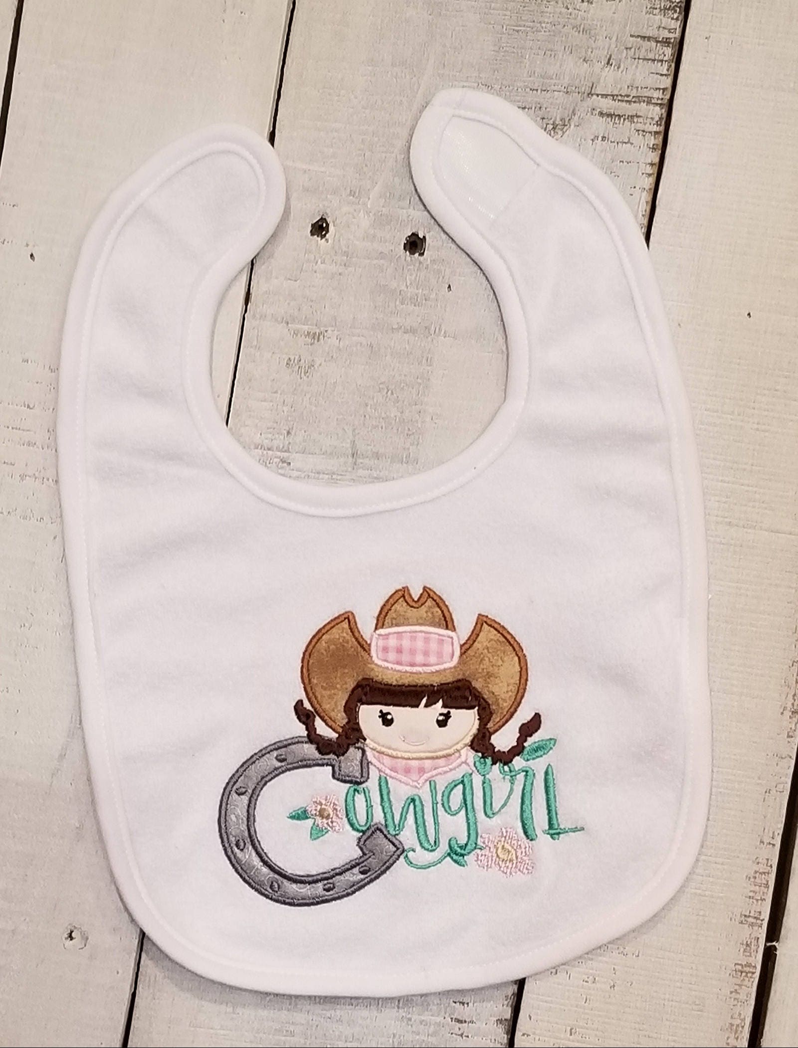 Cowgirl Baby Shower Gifts - Rodeo Nursery Theme - Horse Body Suit - Thumbnail 2